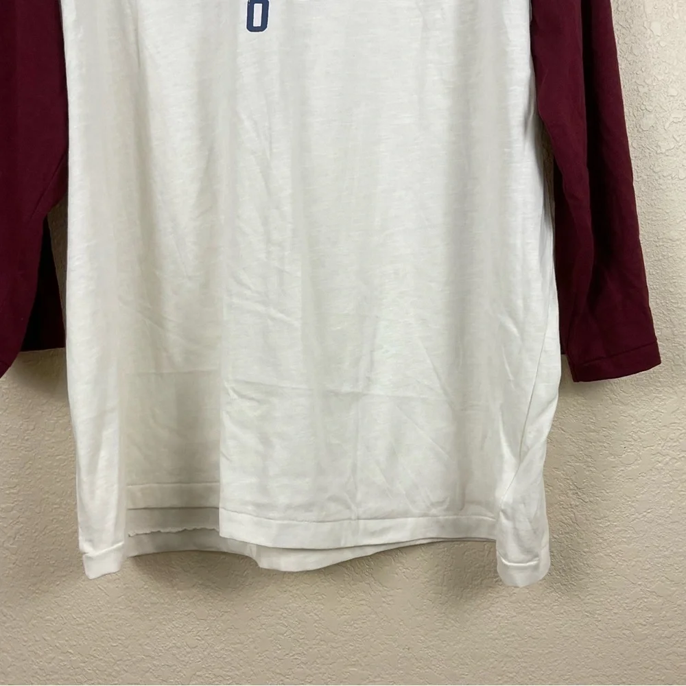 Polo By Ralph Lauren Raglan Athletic Club Baseball 3/4 Sleeve Top Size XXL